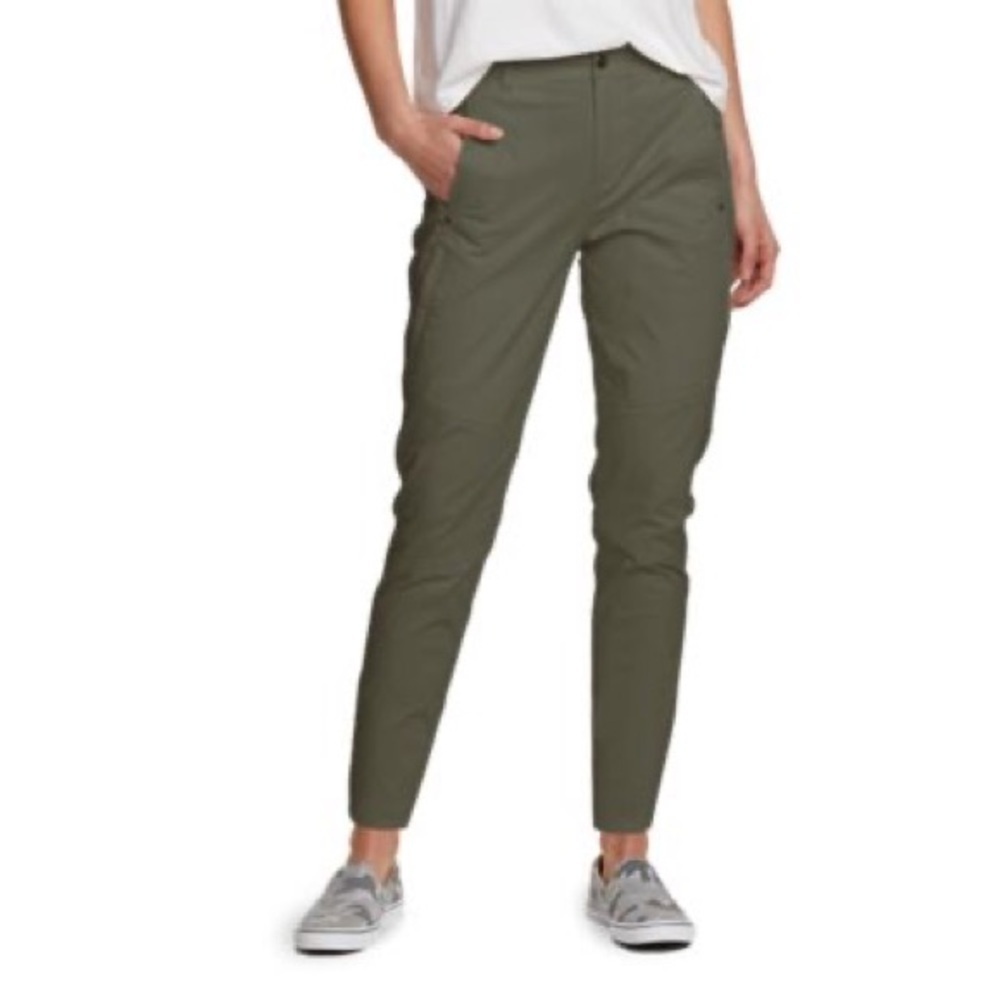 Eddie Bauer Cityscape Ankle Pants Sprig - 8